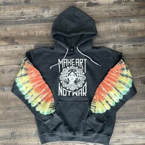 Obey brand hooded pullover sweatshirt